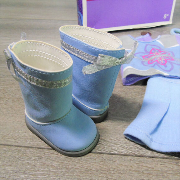 American Girl I Like Your Style MEET OUTFIT BOOK & CD Doll Boots Panties Box VTG - Picture 3 of 10